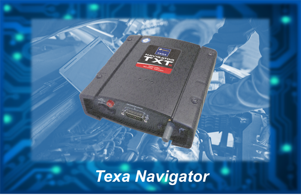 Работа с диагностическим комплексом Texa Navigator TXT's